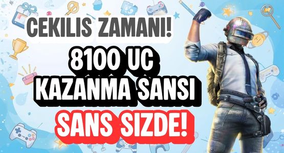 Büyük Müjde! PUBG Mobile 8100 UC Çekilişi Başladı - Nowepin