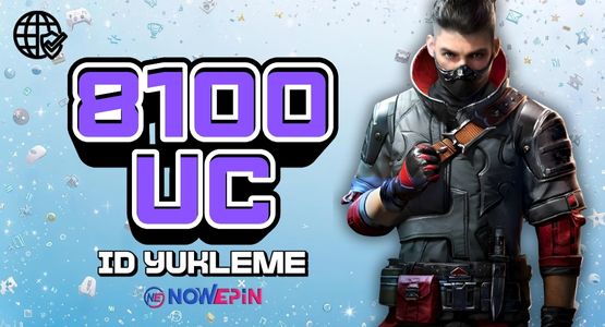PUBG 8100 UC Global